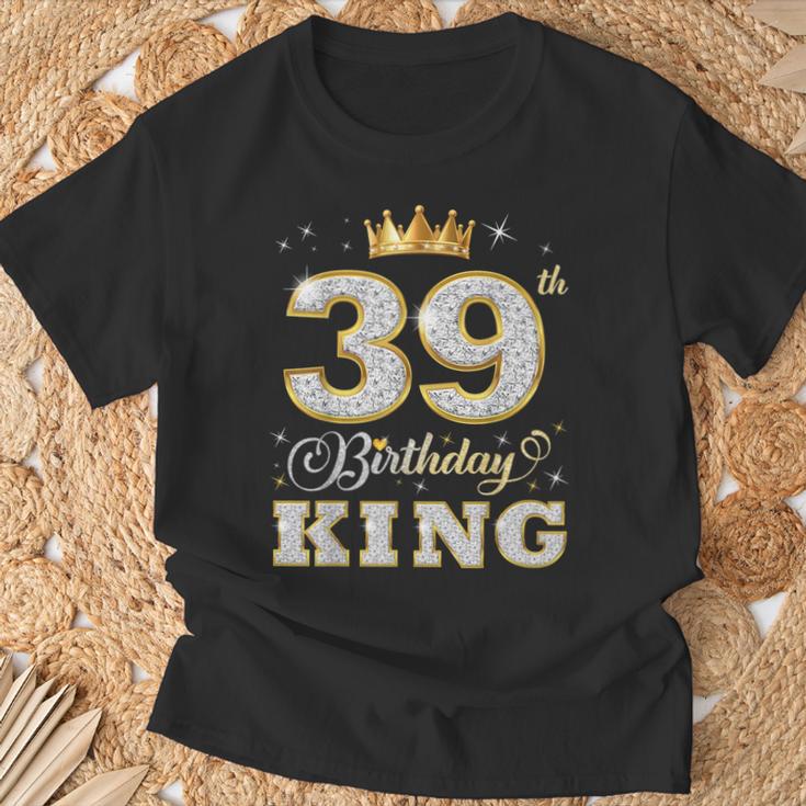 39歳の誕生日キング 39歳の誕生日パーティー Tシャツ 高齢者への贈り物