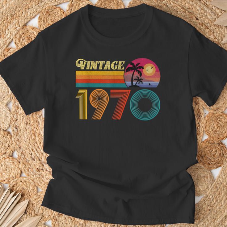 56歳の誕生日プレゼント 56歳 男性 女性 レトロ ヴィンテージ 1970 Tシャツ 高齢者への贈り物