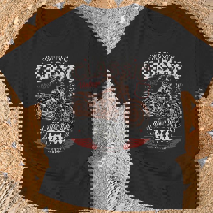 66 歳の誕生日男性オートバイ バイクに乗る人 1960 Tシャツ 高齢者への贈り物