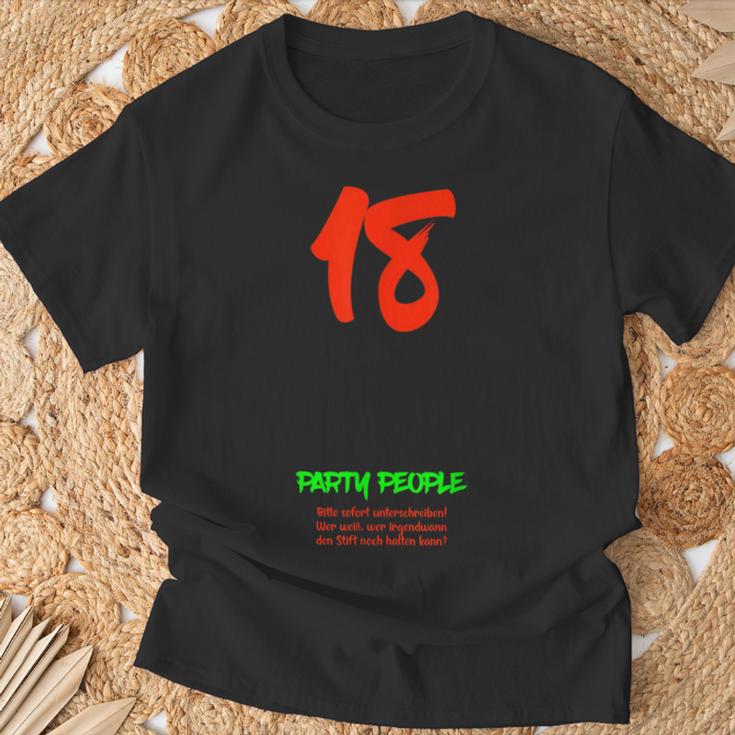 8th Birthday 18 Years Party People Guest List Guest Book T-Shirt Gifts for Old Men 8th Birthday 18 Years Party People Guest List Guest Book T-Shirt Gifts for Old Men