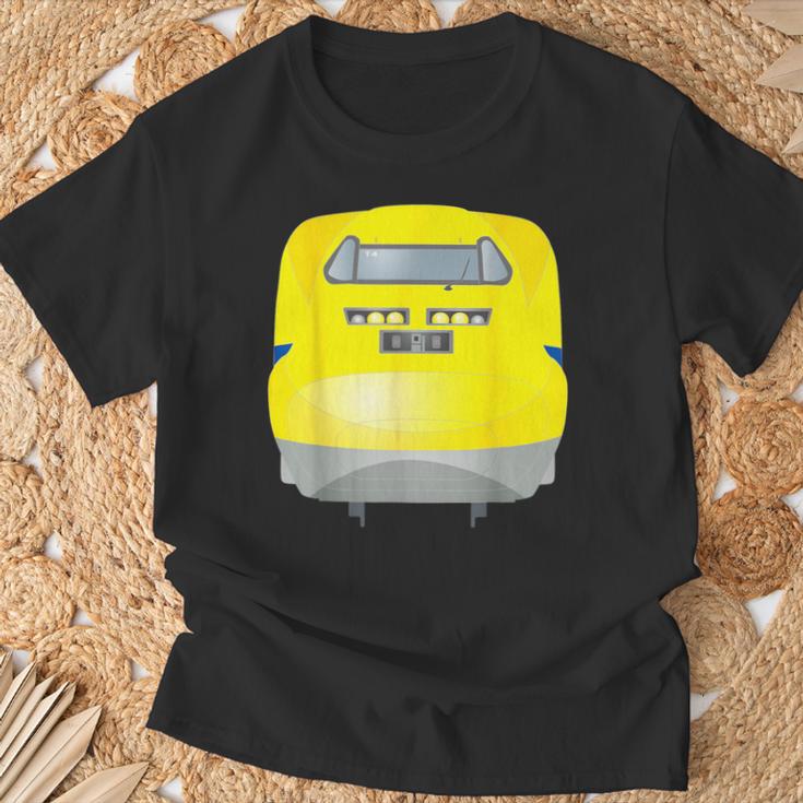 923形ドクターイエローイラスト Tシャツ 高齢者への贈り物