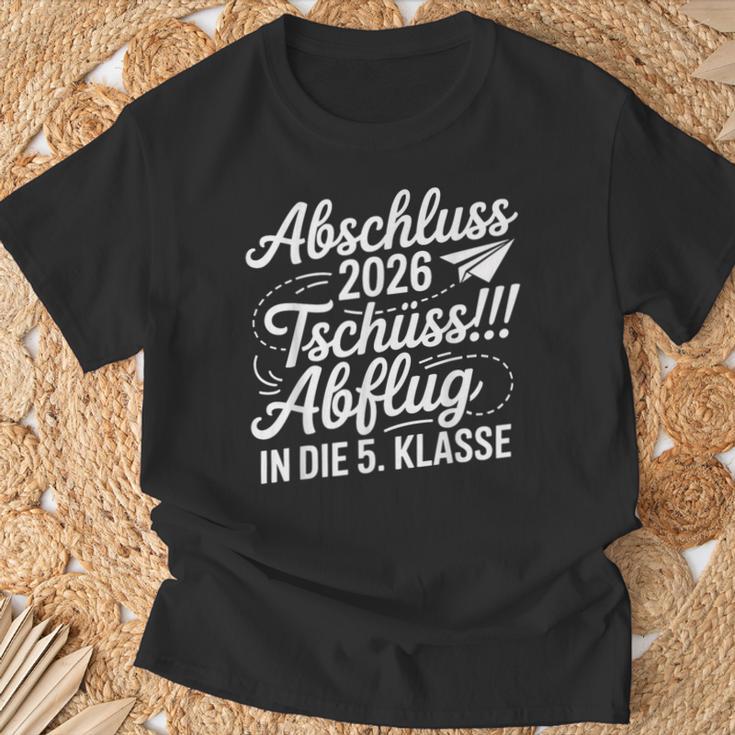 Abschluss Grundschule 2026 Grundschule Abschied Abgänger T-Shirt Geschenke für alte Männer
