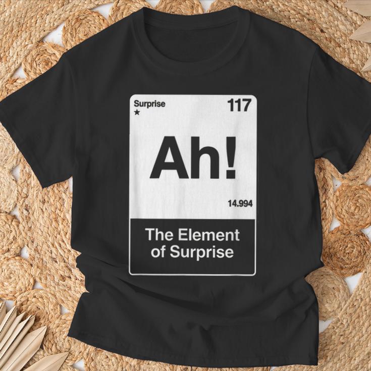 Ah Element Der Überraschung T-Shirt Geschenke für alte Männer