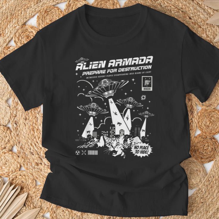 Alien Abduction UFO Lovers Comic Book Style Shirt T-Shirt Gifts for Old Men Alien Abduction UFO Lovers Comic Book Style Shirt T-Shirt Gifts for Old Men