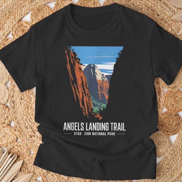 Ángeles Aterrizaje Camiseta unisex Regalos para ancianos