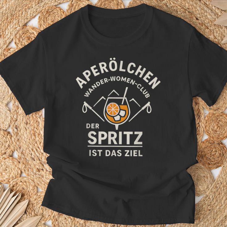 Aperölchen Wander-Women-Club Derpritz Ist Das Ziel T-Shirt Geschenke für alte Männer