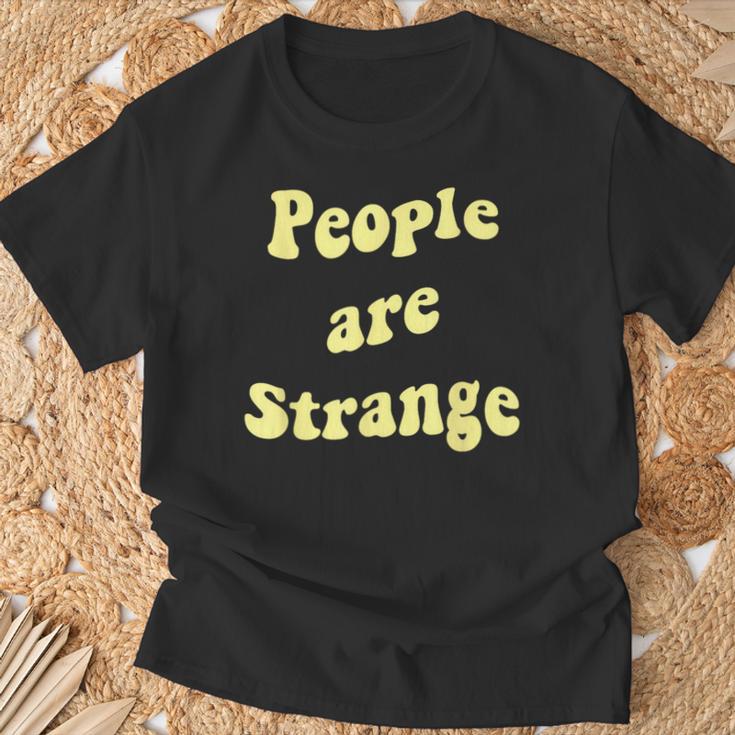 Awesome People Aretrangeong 歌詞にインスパイアされた Tシャツ 高齢者への贈り物