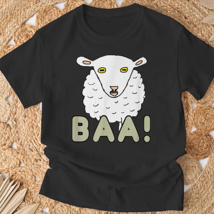 Baa 羊 Tシャツ 高齢者への贈り物