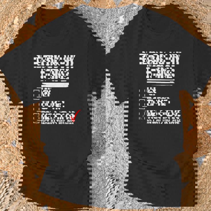 Bachelor メンズ シャツ Rasons Why I'mingle Big Dick Fun Tシャツ 高齢者への贈り物