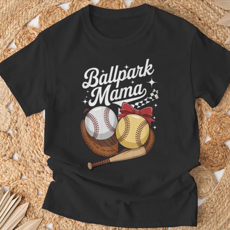 Ballpark Mama Baseball Softball Mom Sports Mother's Day Mom T-Shirt Gifts for Old Men Ballpark Mama Baseball Softball Mom Sports Mother's Day Mom T-Shirt Gifts for Old Men