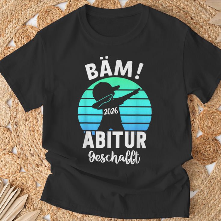 Bäm Abitur 2026 Geschafft Abi Ak 2026 T-Shirt Geschenke für alte Männer