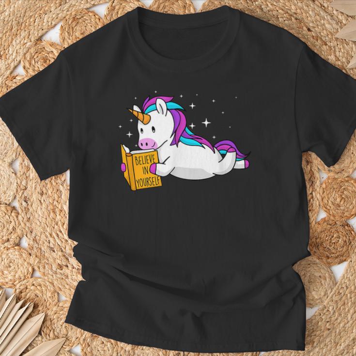 Believe In Yourself Book Lover Reading Bookworm Reader T-Shirt Gifts for Old Men Believe In Yourself Book Lover Reading Bookworm Reader T-Shirt Gifts for Old Men