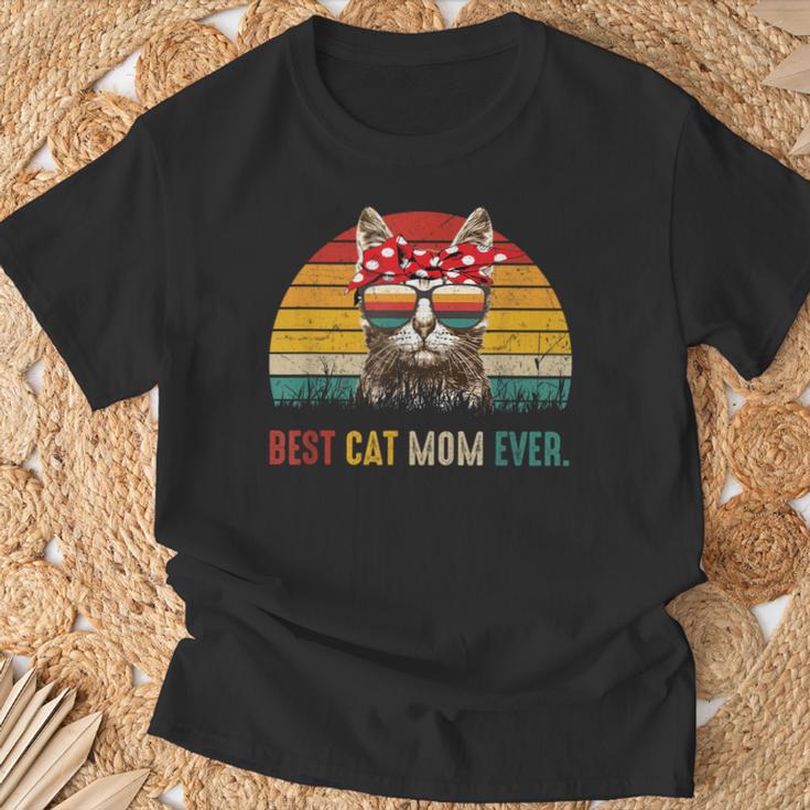 Best Cat Mom Ever Best Cat Mom Ever Tシャツ 高齢者への贈り物