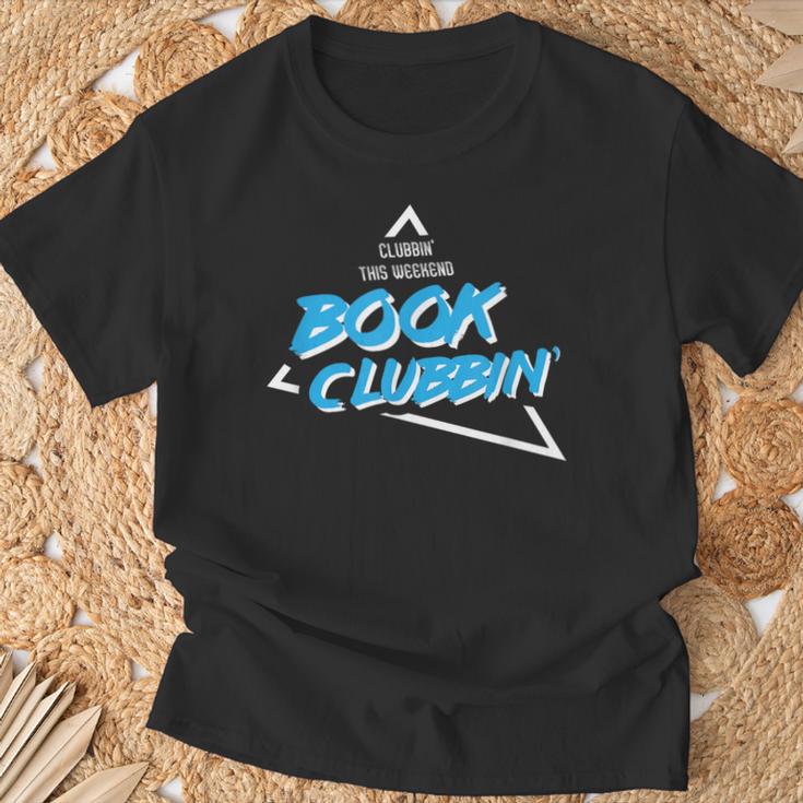 Bin Book Club T-Shirt Gifts for Old Men