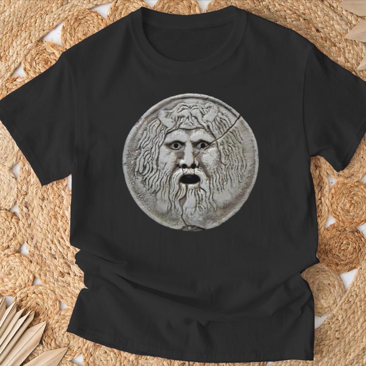 Bocca Dellaerita 真実の口 古代マスク 長袖tシャツ Tシャツ 高齢者への贈り物