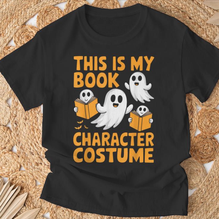 This Is My Book Character Costume Halloween Costume T-Shirt Gifts for Old Men This Is My Book Character Costume Halloween Costume T-Shirt Gifts for Old Men