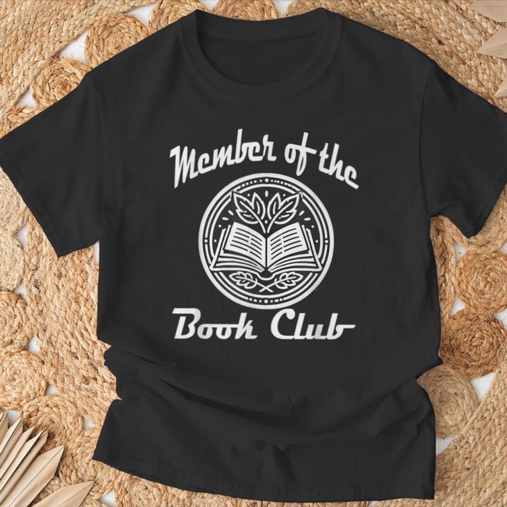 Book Club Member T-Shirt Gifts for Old Men Book Club Member T-Shirt Gifts for Old Men