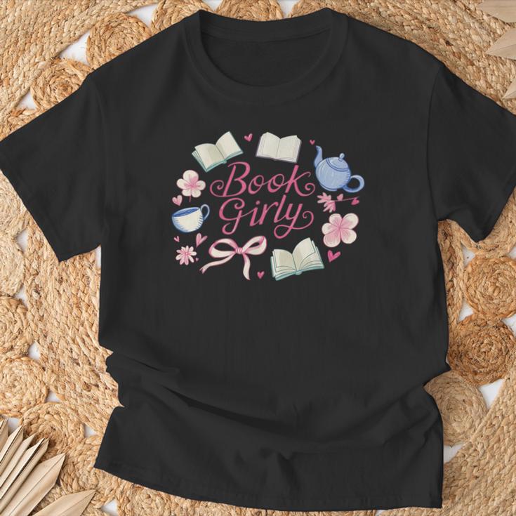 Book Girly Aesthetic For Coquette Book Lover And Reader T-Shirt Gifts for Old Men Book Girly Aesthetic For Coquette Book Lover And Reader T-Shirt Gifts for Old Men