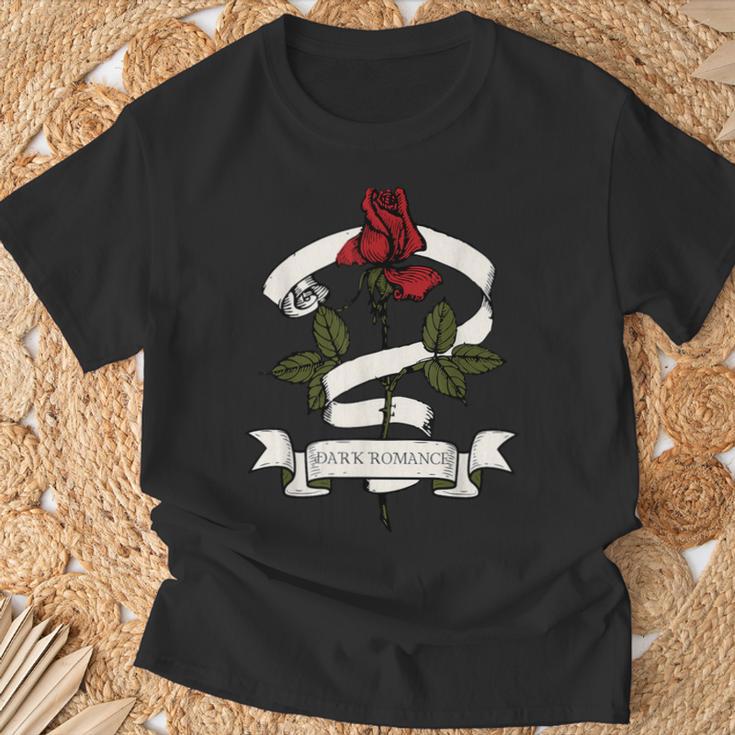Book Lover Dark Romance Merch Spicy Apparel T-Shirt Gifts for Old Men