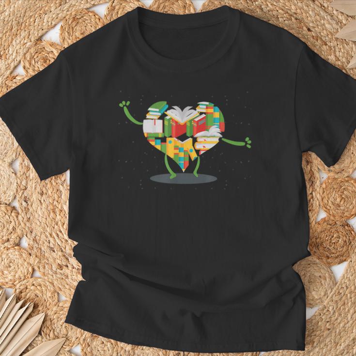 Book Lover Heart Shape Reading Club Librarian Bookworm T-Shirt Gifts for Old Men Book Lover Heart Shape Reading Club Librarian Bookworm T-Shirt Gifts for Old Men