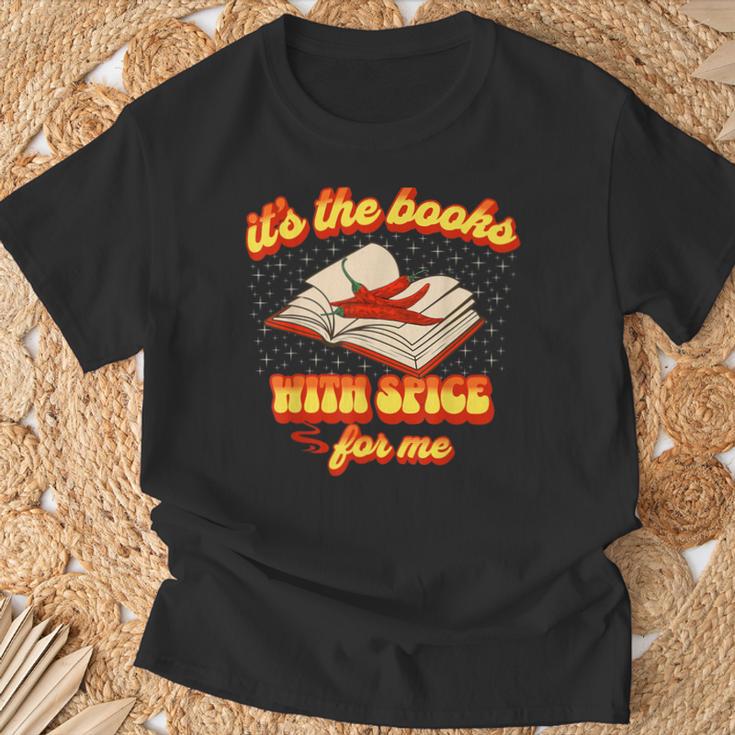 Book Lover Reading Spicy Romance Smut Reader Bookworm T-Shirt Gifts for Old Men