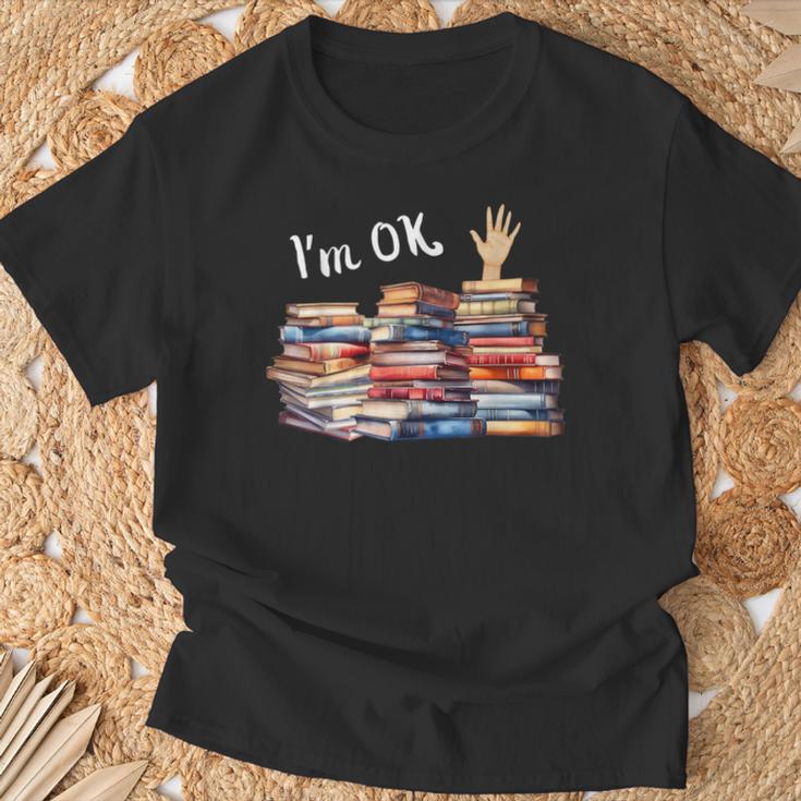 Book Lover For Women Readers Teacher Librarian T-Shirt Gifts for Old Men