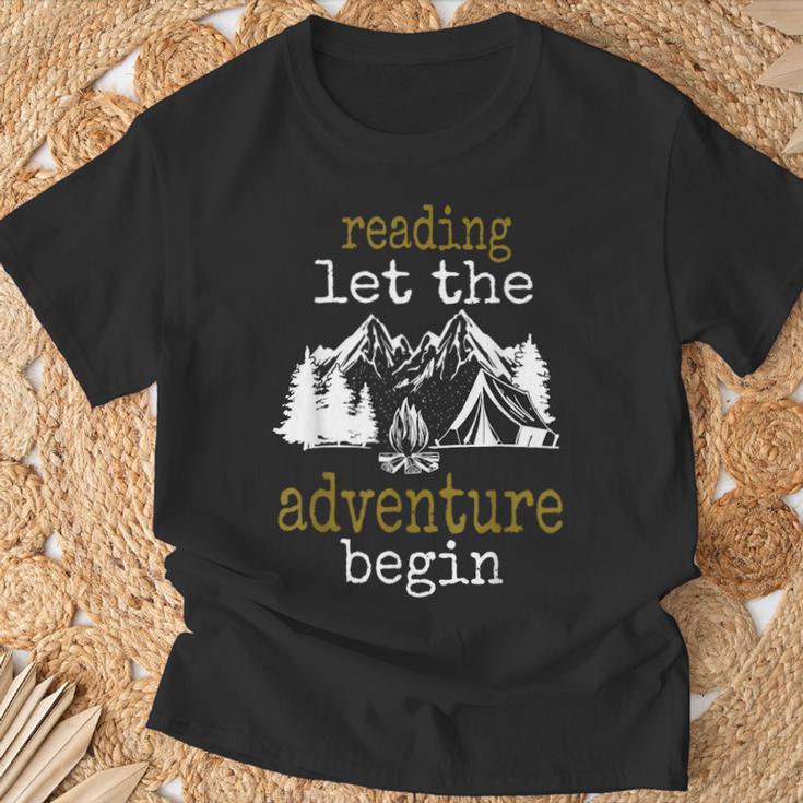 For Book Lovers Reading Women Clothing Girls Pajamas T-Shirt Gifts for Old Men