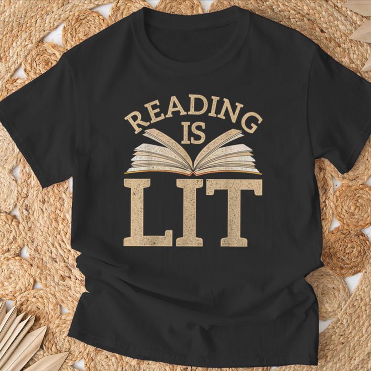 Book Novel Abendteuer Story Reading T-Shirt Gifts for Old Men