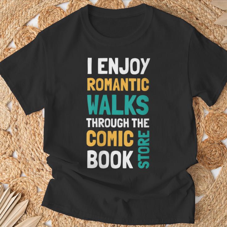 Book Stuff Book Lovers Comic Book T-Shirt Gifts for Old Men