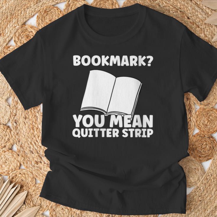 Bookmark Book Reader T-Shirt Gifts for Old Men Bookmark Book Reader T-Shirt Gifts for Old Men
