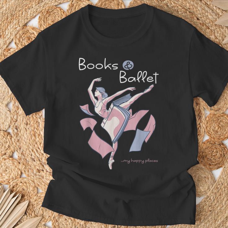 Books & Ballet T-Shirt Gifts for Old Men