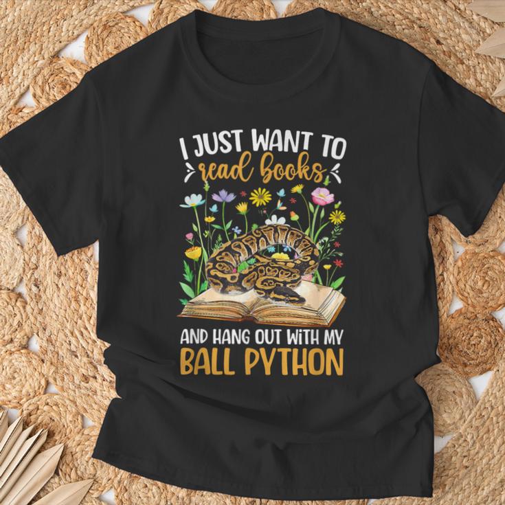 Books And My Ball Python Owner Ball Python Lover T-Shirt Gifts for Old Men Books And My Ball Python Owner Ball Python Lover T-Shirt Gifts for Old Men