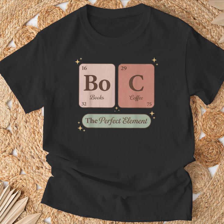Books And Coffee Periodic Table Elements The Perfect Element T-Shirt Gifts for Old Men Books And Coffee Periodic Table Elements The Perfect Element T-Shirt Gifts for Old Men