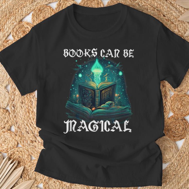 Books Can Be Magical Fun Creative Unique For Readers T-Shirt Gifts for Old Men Books Can Be Magical Fun Creative Unique For Readers T-Shirt Gifts for Old Men