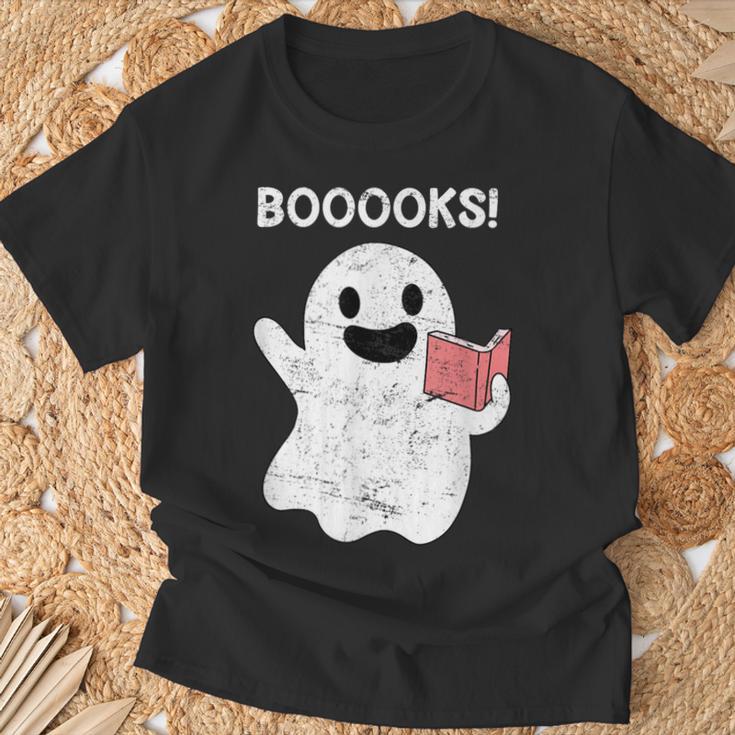Books Spirit Books Spirit Books Ghost T-Shirt Gifts for Old Men