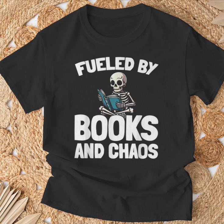 Books Writer Library Bibliophile Literature Novel Bookworm T-Shirt Gifts for Old Men