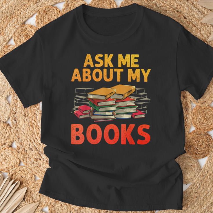 Bookworm Art For Men Women Book Reading Lover Bookish T-Shirt Gifts for Old Men