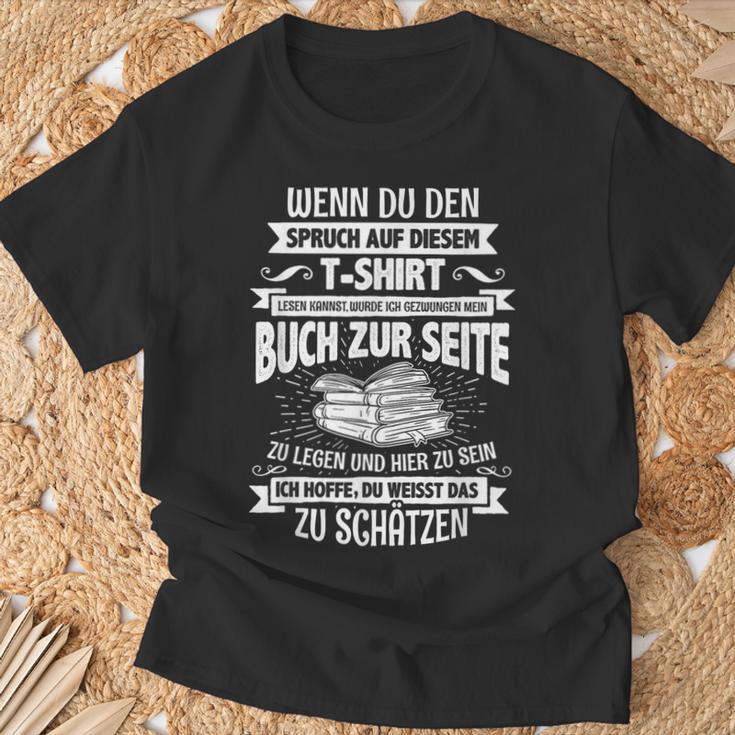 Bookworm Books Saying Reading Reader T-Shirt Gifts for Old Men