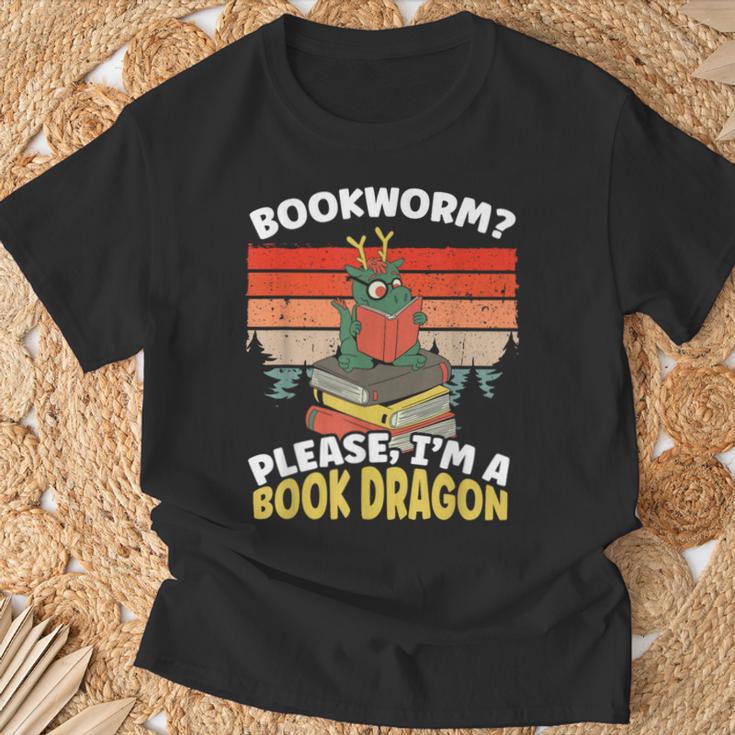 Bookworm Please I'm A Book Dragon Bookworm Book Lovers T-Shirt Gifts for Old Men Bookworm Please I'm A Book Dragon Bookworm Book Lovers T-Shirt Gifts for Old Men