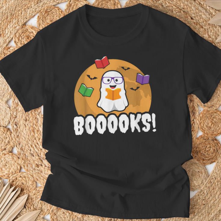 Booooks GhostShirt Boo Read Books Library T-Shirt Gifts for Old Men Booooks GhostShirt Boo Read Books Library T-Shirt Gifts for Old Men