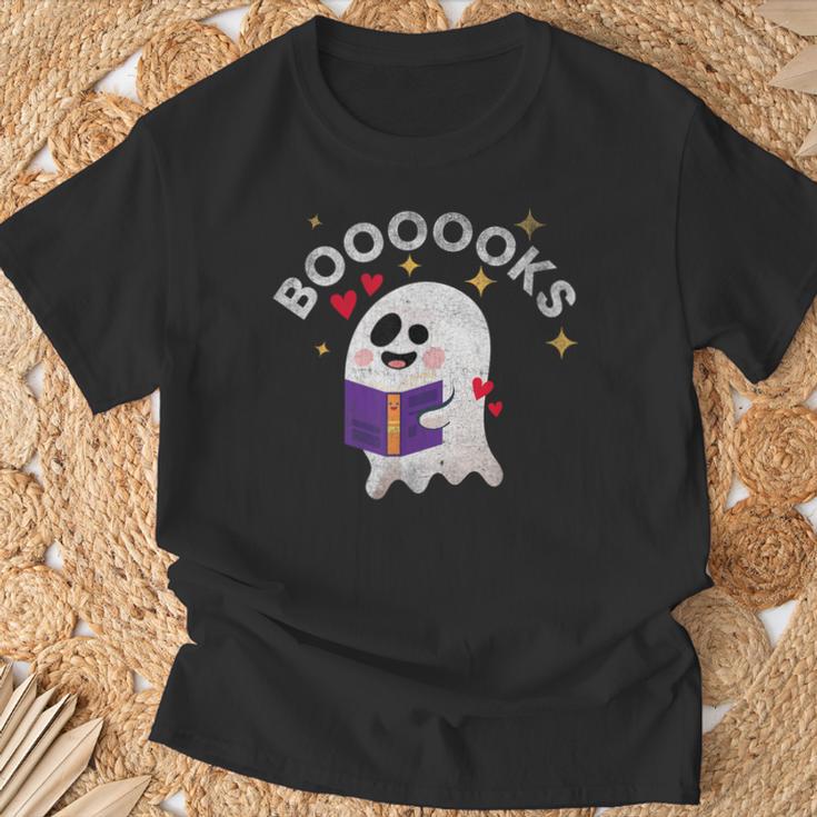 Boooooks Halloween Ghost Reading Book For Teacher & Student Men Women Kids T-Shirt Gifts for Old Men Boooooks Halloween Ghost Reading Book For Teacher & Student Men Women Kids T-Shirt Gifts for Old Men