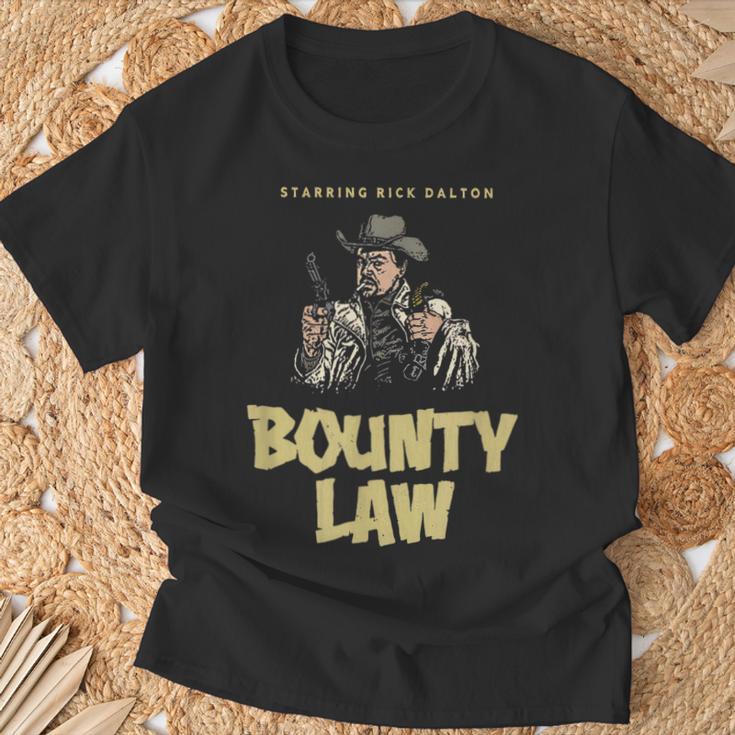 Bounty Law レトロ リック・ダルトン Tシャツ 高齢者への贈り物