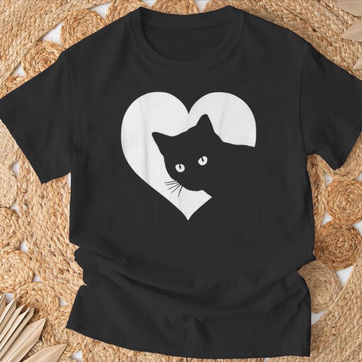 Cat Lover Who Loves Cats For Girls Camiseta unisex Regalos para ancianos