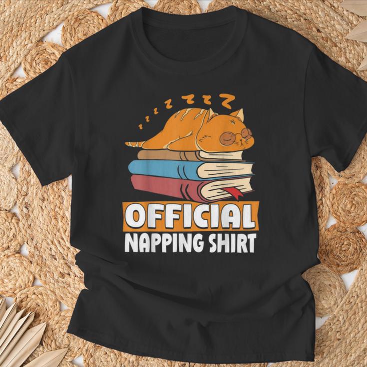 Cat Sleeping Napping Bookworm Reading Book Lover Book Nerd Men Women Kids T-Shirt Gifts for Old Men Cat Sleeping Napping Bookworm Reading Book Lover Book Nerd Men Women Kids T-Shirt Gifts for Old Men