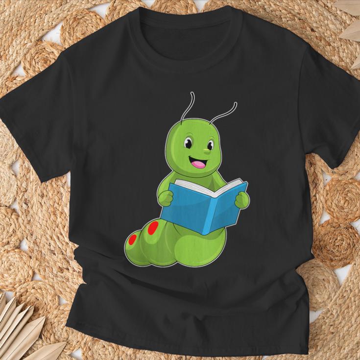 Caterpillar Book T-Shirt Gifts for Old Men Caterpillar Book T-Shirt Gifts for Old Men