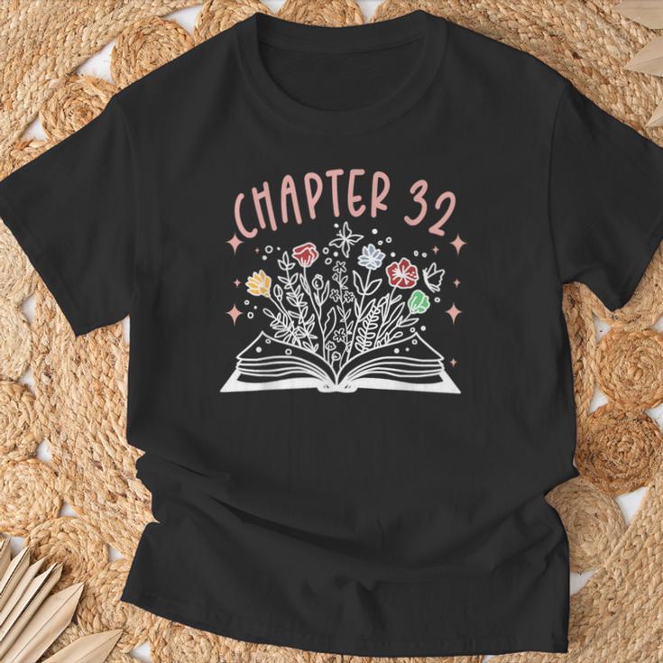 Chapter 32nd Birthday Bookworm 32 Years Old For Book Loves T-Shirt Gifts for Old Men Chapter 32nd Birthday Bookworm 32 Years Old For Book Loves T-Shirt Gifts for Old Men