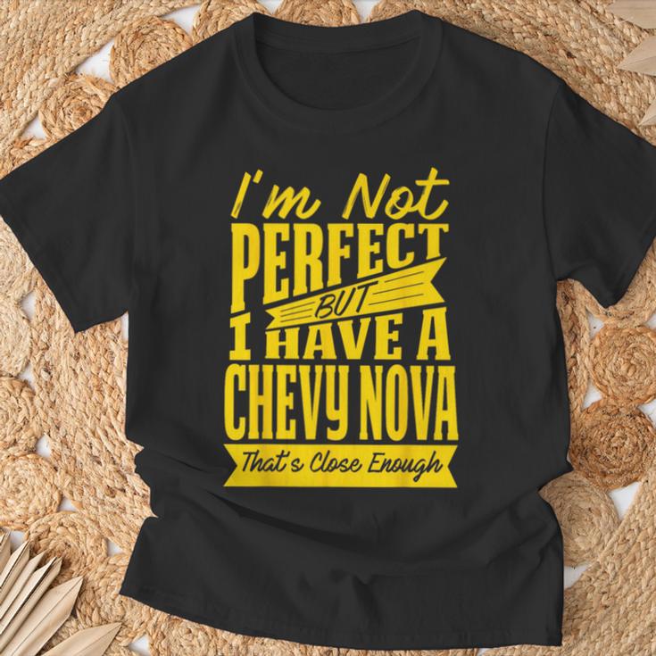 Chevy Novaとの完璧なデザイン Tシャツ 高齢者への贈り物