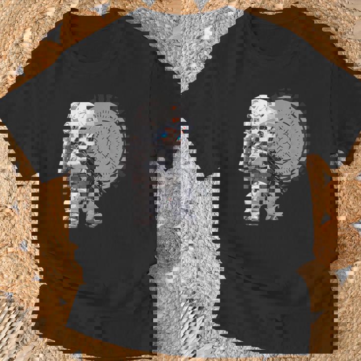 Chibi Charaeries 【アニメ、ちびキャラ、デフォルメ、タクティカル、かわいい、かっこいい】 Tシャツ 高齢者への贈り物