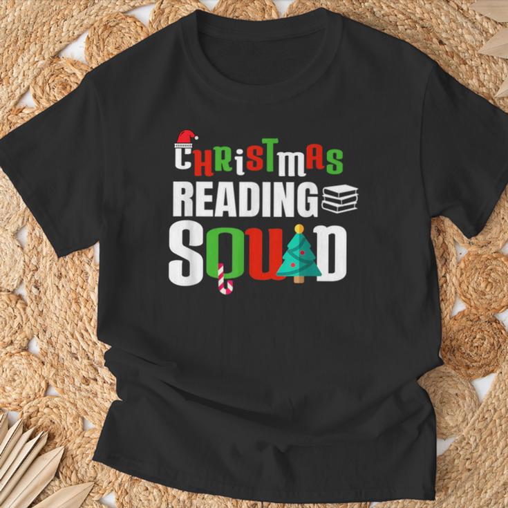 Christmas Reading Squad Xmas Book Lover Bookworm Literature T-Shirt Gifts for Old Men Christmas Reading Squad Xmas Book Lover Bookworm Literature T-Shirt Gifts for Old Men