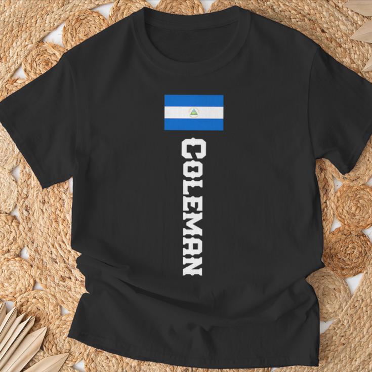 Colemanコールマン メンズ レディース キッズ 姓 ニカラグア シャツ Tシャツ 高齢者への贈り物